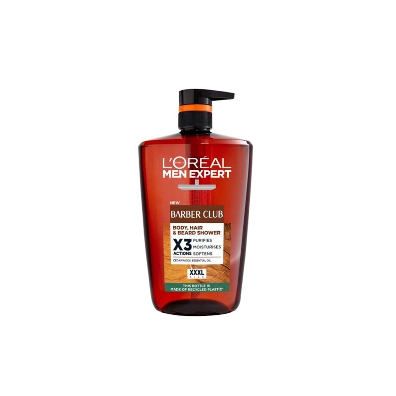 L'Oreal Men Expert Barber Club Body, Hair & Beard Shower Gel Душ гел за мъже