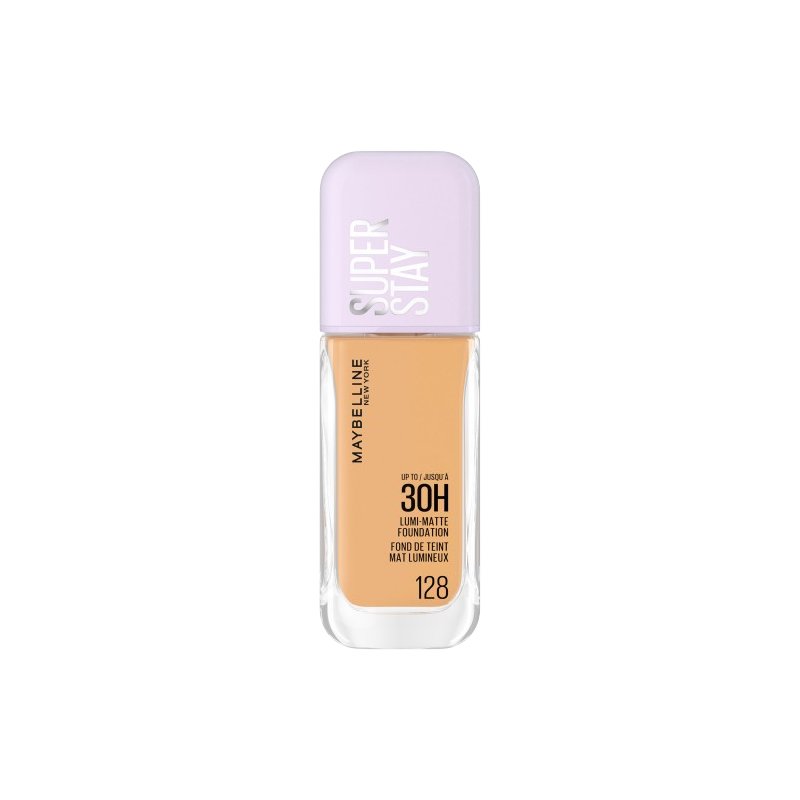 Maybelline New York Super Stay 30H Lumi Matte Foundation Озаряващ матиращ фон дьо тен, Размер 128