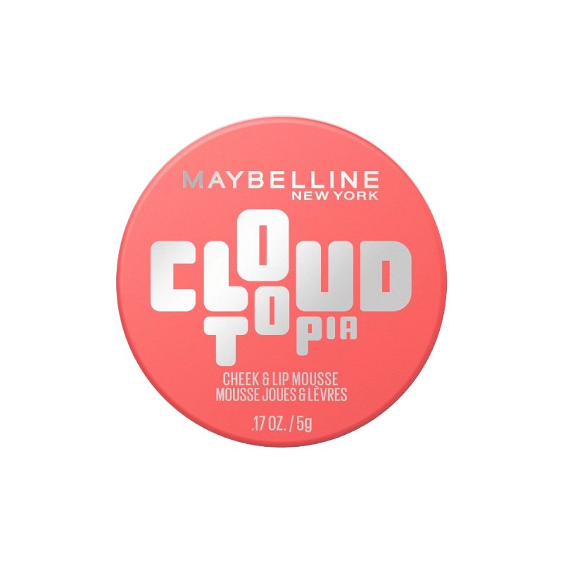 Maybelline New York Cloudtopia Cheek & Lip Mousse Руж и червило в едно, Размер 05 Coral Illusion