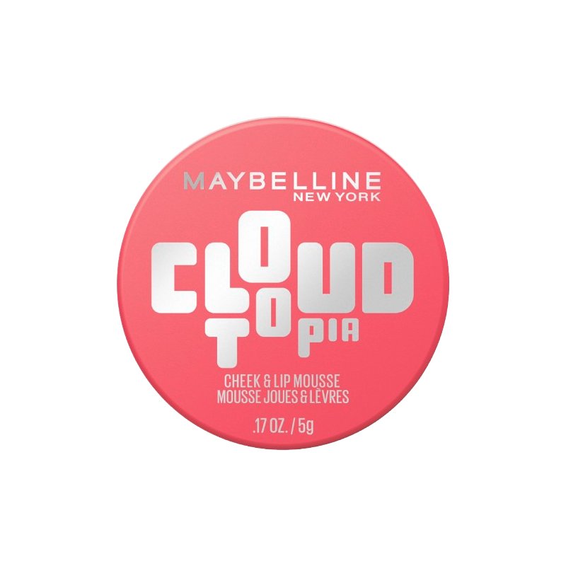 Maybelline New York Cloudtopia Cheek & Lip Mousse Руж и червило в едно, Размер 07 Moonlit Rose