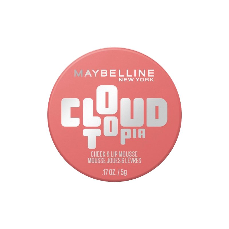 Maybelline New York Cloudtopia Cheek & Lip Mousse Руж и червило в едно, Размер 09 Dreamy Dawn