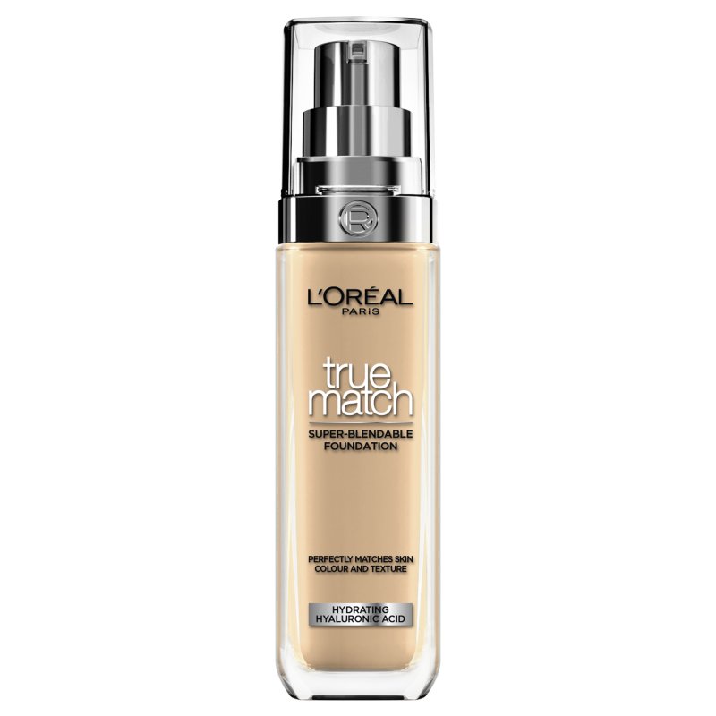 L'Oreal Paris True Match Фон дьо тен с естествено покритие, Размер 1N