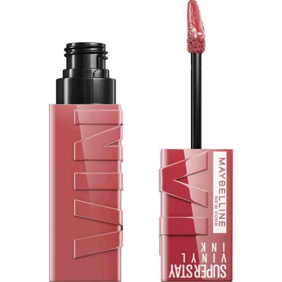 Maybelline SuperStay Vinyl Ink Наситено гланцово червило