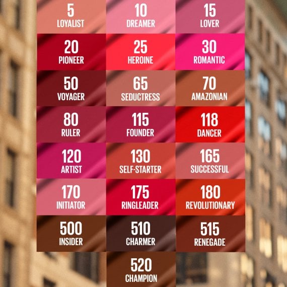 Maybelline New York SuperStay Matte Ink Liquid Lipstick Матово течно червило 15 Lover