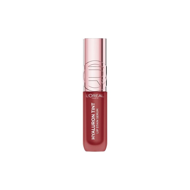 L`Oreal Paris Hyaluron Tint Lip Stain Serum Цветен серум за устни, Размер 521 Bordeaux Please