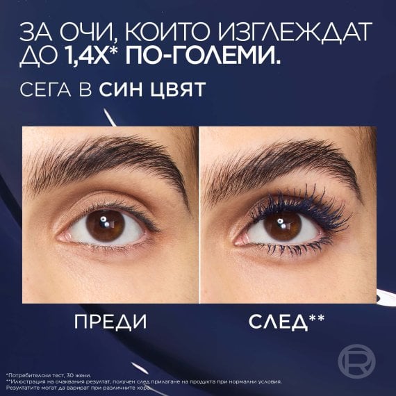 L`Oreal Paris Volume Million Lashes Panorama Chromatic Mascara Спирала за обем