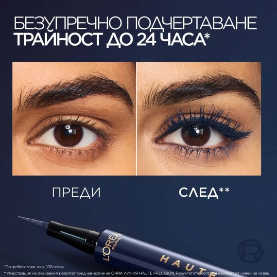 L'Oreal Paris Infaillible Haute Precision Felt-Tip Eyeliner Очна линия молив