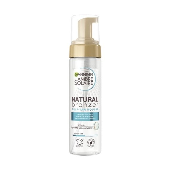 Garnier Ambre Solaire Natural Bronzer Self-Tan Mousse Пяна за изкуствен тен