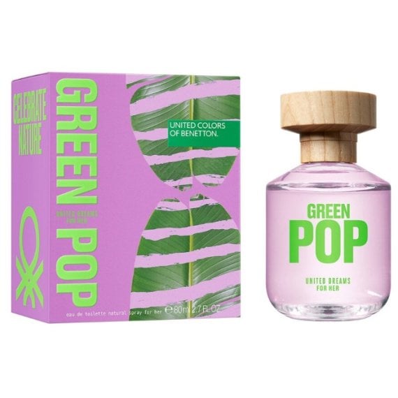 Benetton United Dreams Green Pop For Her Тоалетна вода за жени EDT
