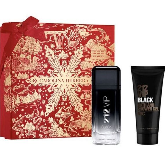 Carolina Herrera 212 Vip Black мъжки комплект