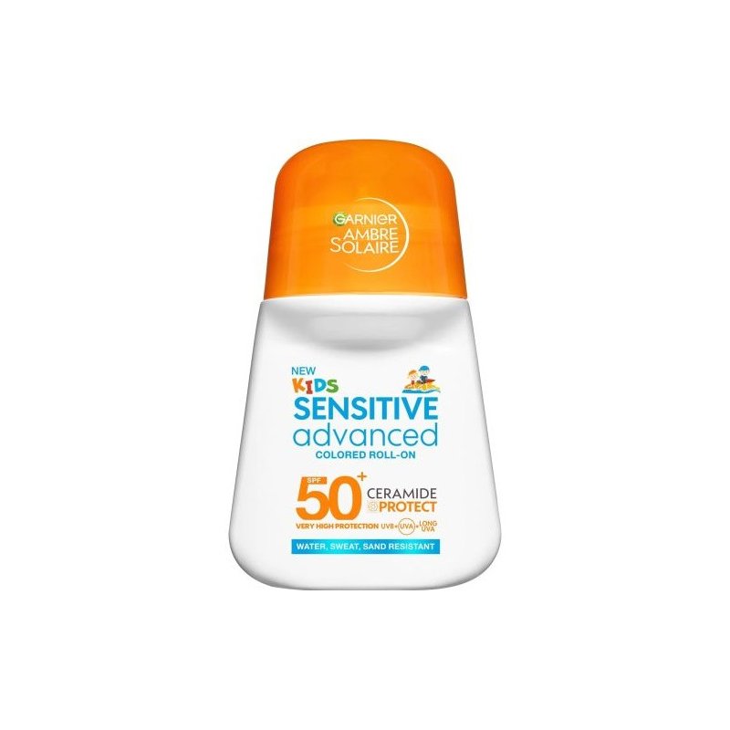 Garnier Ambre Solaire Sensitive Advanced Kids Roll-On SPF 50+ Детски слънцезащитен рол-он