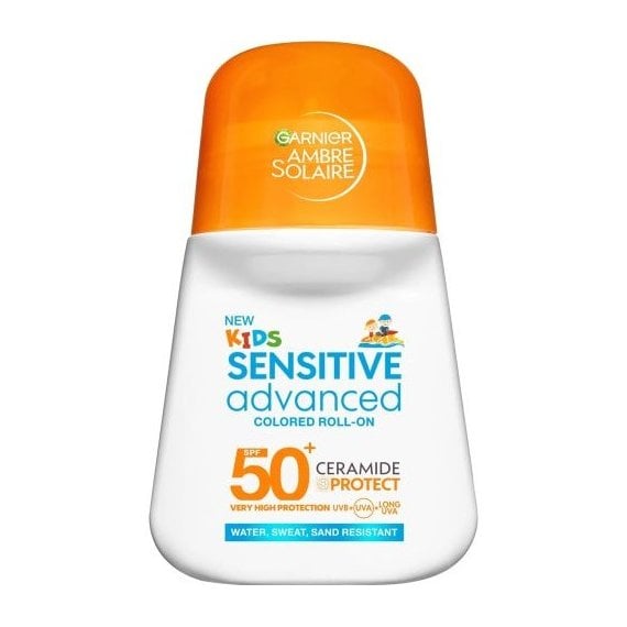 Garnier Ambre Solaire Sensitive Advanced Kids Roll-On SPF 50+ Детски слънцезащитен рол-он