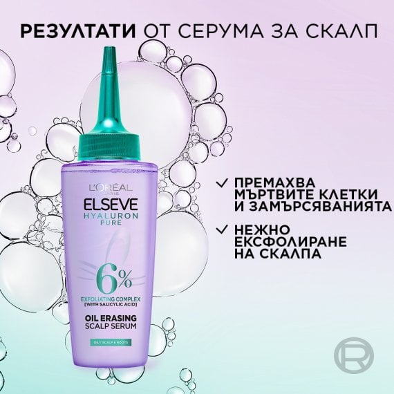 L'Oreal Paris Elseve Hyaluron Pure Серум за коса