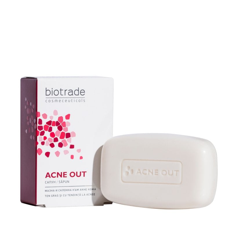 Biotrade Acne Out Сапун за акнеична и мазна кожа