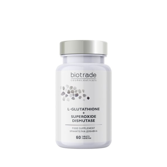 Biotrade Anti-Age Хранителна добавка с L-Глутатион и Супероксид дисмутаза