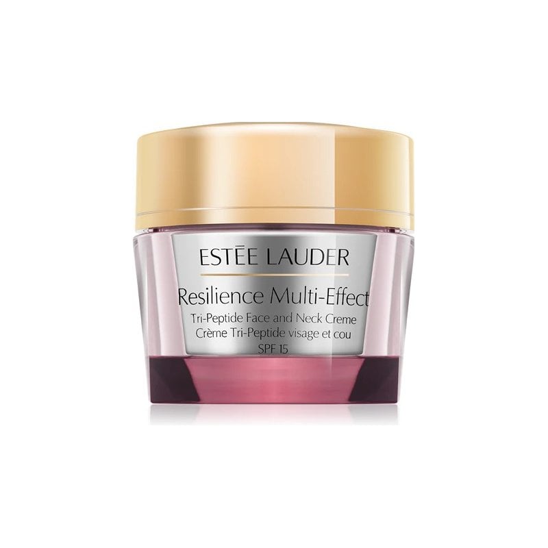Estee Lauder Resilience Multi-Effect Tri-Peptide Face and Neck Creme SPF 15 Дневен крем за лице и шия за суха кожа
