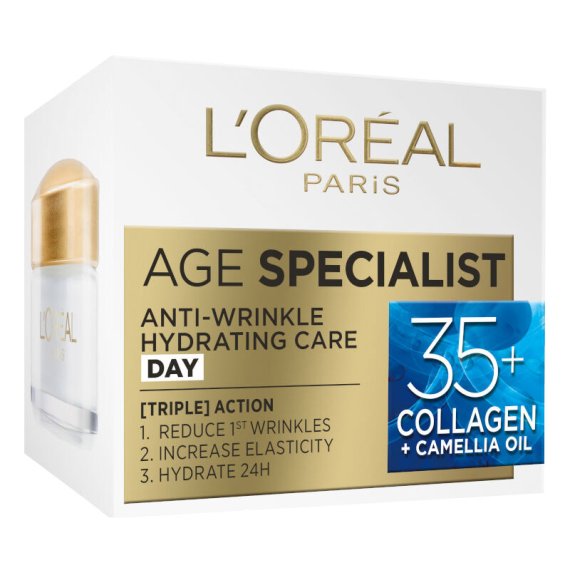 Крем за лице L'Oreal Paris Age Specialist Anti-Wrinkle 35+ Дневен крем