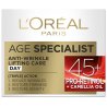 L'Oreal Paris Age Specialist Anti-Wrinkle 45+ Дневен крем