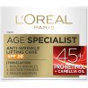 L'Oreal Paris Age Specialist Anti-Wrinkle 45+ Дневен крем за лице SPF20