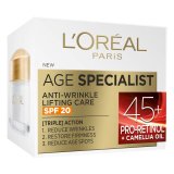 Крем за лице L'Oreal Paris Age Specialist Anti-Wrinkle 45+ Дневен крем SPF20