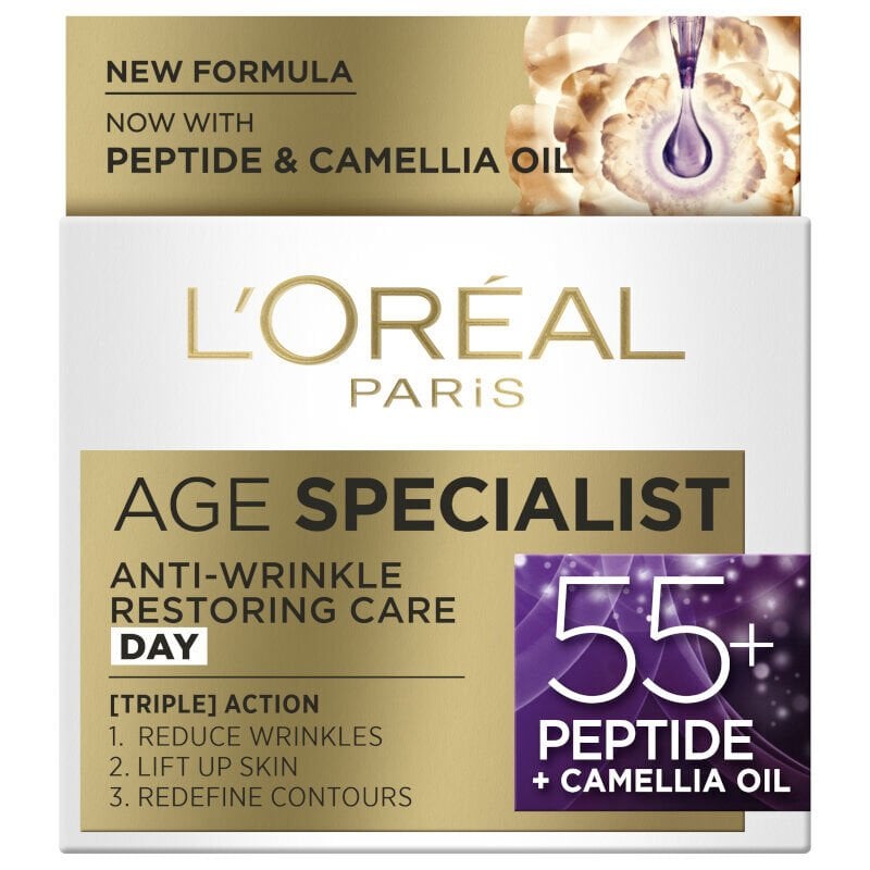 L'Oreal Paris Age Specialist Anti-Wrinkle 55+ Дневен крем
