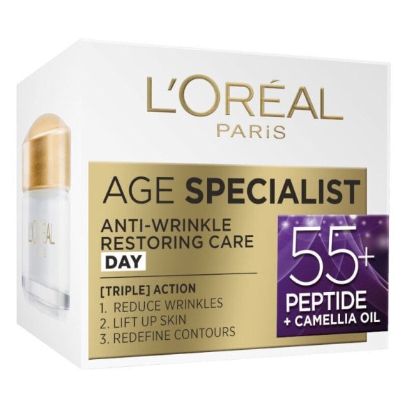 Крем за лице L'Oreal Paris Age Specialist Anti-Wrinkle 55+ Дневен крем