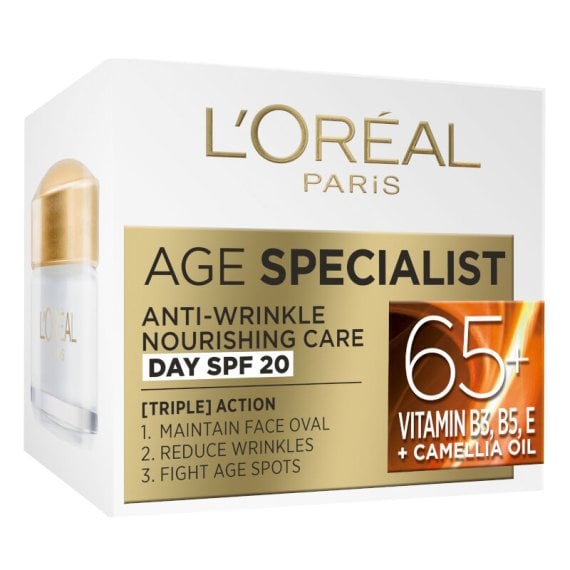 Крем за лице L'Oreal Paris Age Specialist Anti-Wrinkle 65+