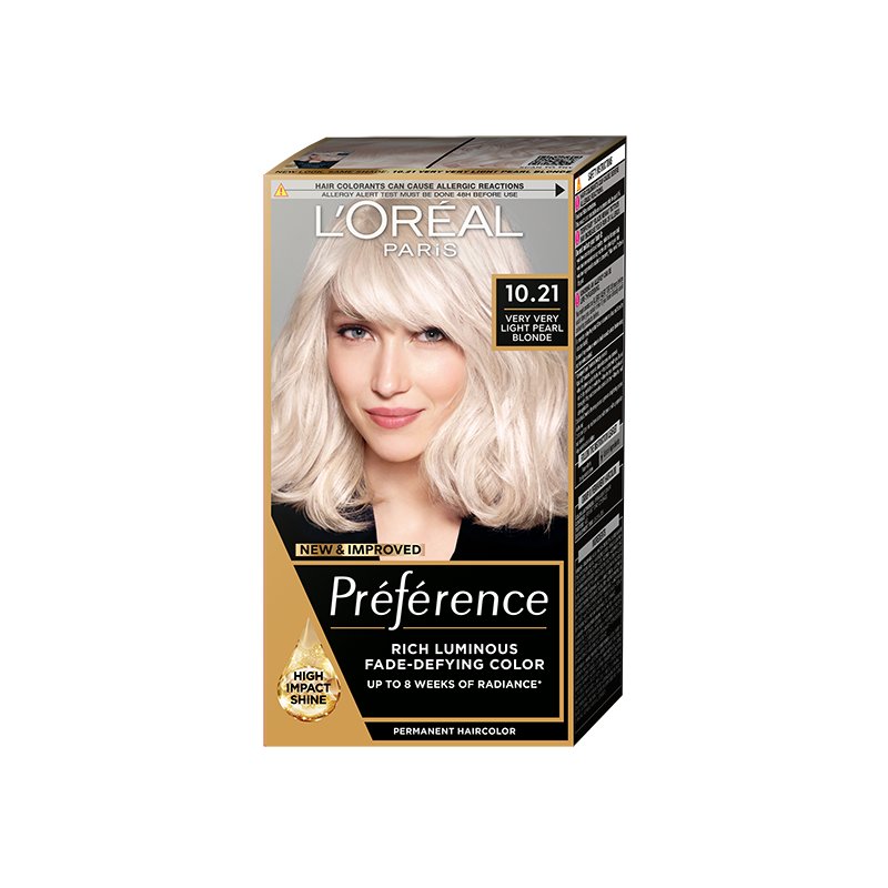 L`Oreal Paris Preference Перманентна боя за коса, Размер 10.21 Stockholm