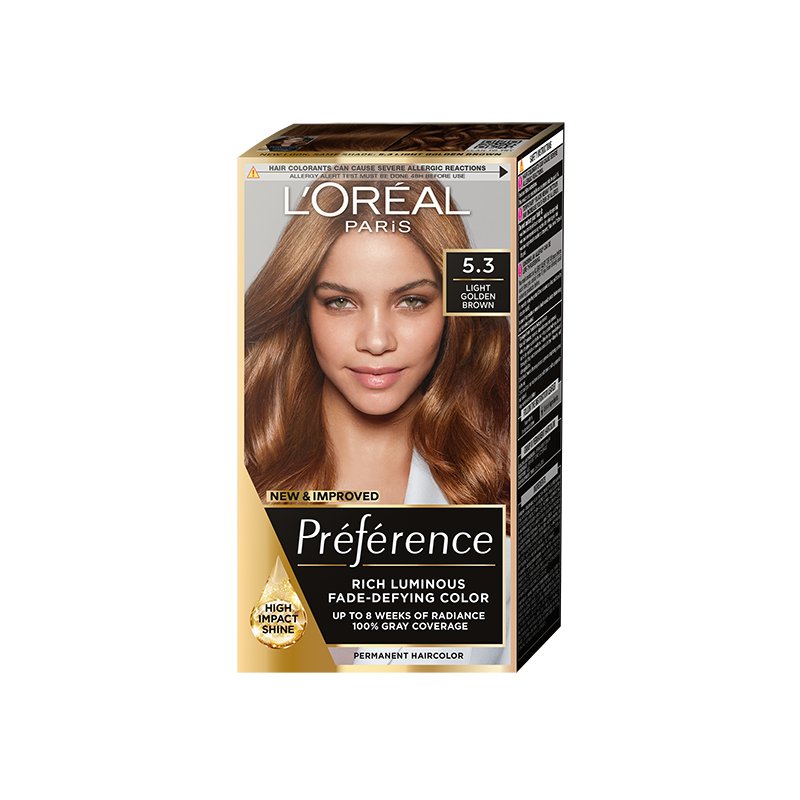 L`Oreal Paris Preference Перманентна боя за коса, Размер 5.3 Virginia