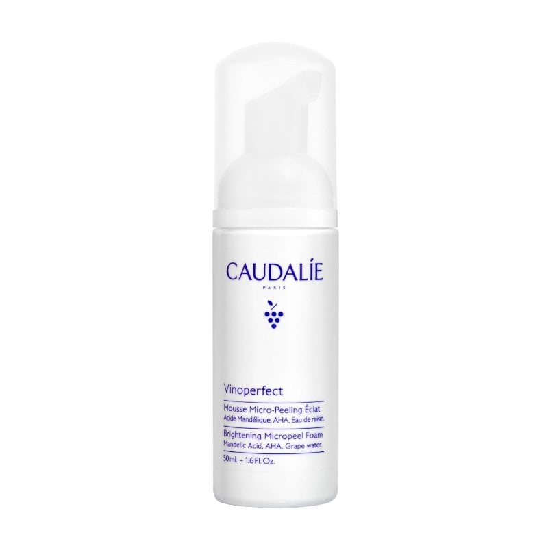 Caudalie Vinoperfect Озаряваща микропилинг пяна за лице