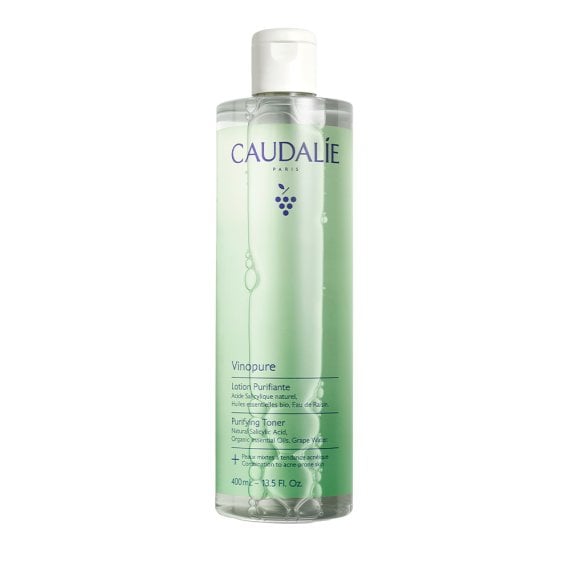 Caudalie Vinopure Purirying Toner Почистващ матиращ тоник за лице - 400 мл