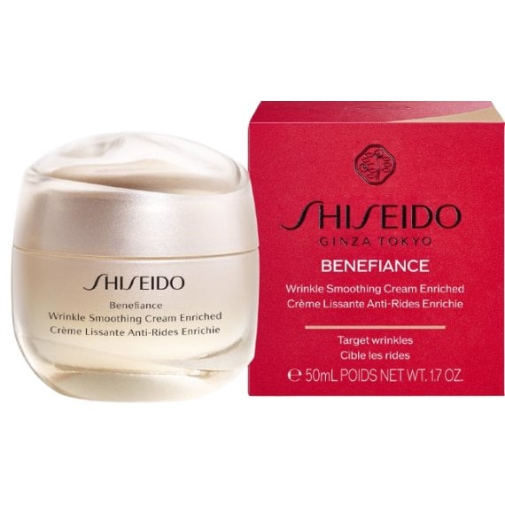 Shiseido Benefiance Wrinkle Smoothing Cream Enriched Обогатен крем против бръчки