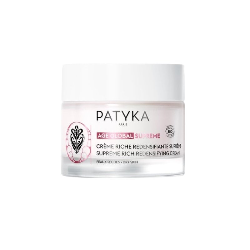 Patyka Age Global Supreme Богат уплътняващ крем за лице за суха кожа