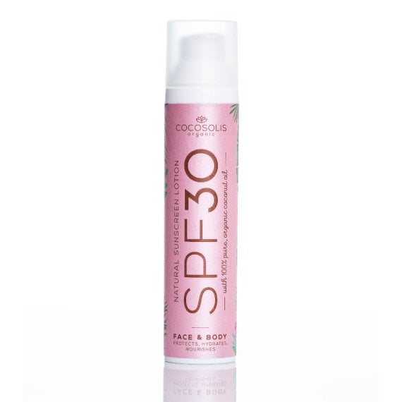 Cocosolis SPF 30 Natural Sunscreen Lotion Натурален слънцезащитен лосион