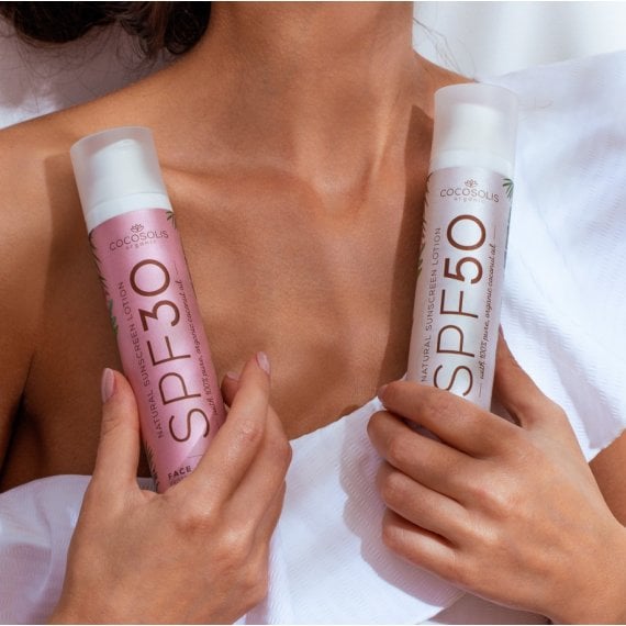 Cocosolis SPF50 Natural Sunscreen Lotion Натурален слънцезащитен лосион