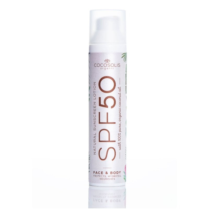 Cocosolis SPF50 Natural Sunscreen Lotion Натурален слънцезащитен лосион