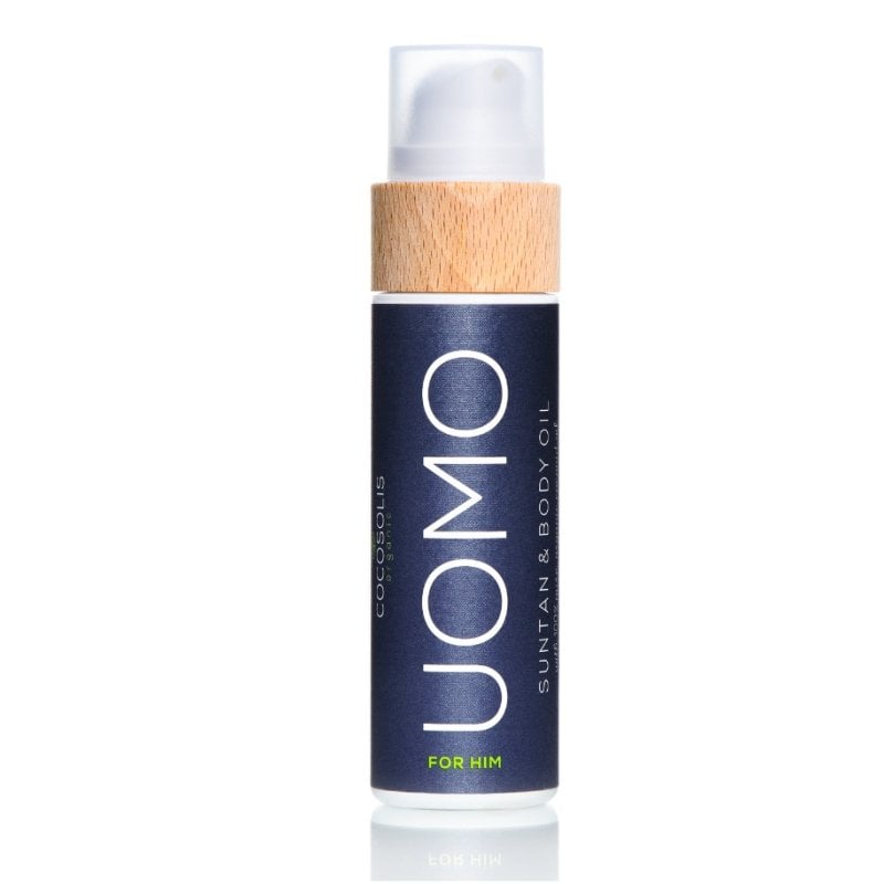 Cocosolis Uomo Suntan & Body Oil Био масло за бърз, наситен тен