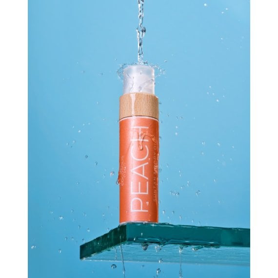 Cocosolis Peach Suntan & Body Oil Био масло за бърз и наситен тен
