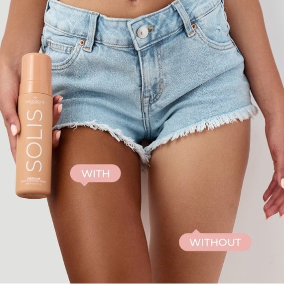 автобронзант Cocosolis Solis Medium Self-Tanning Foam