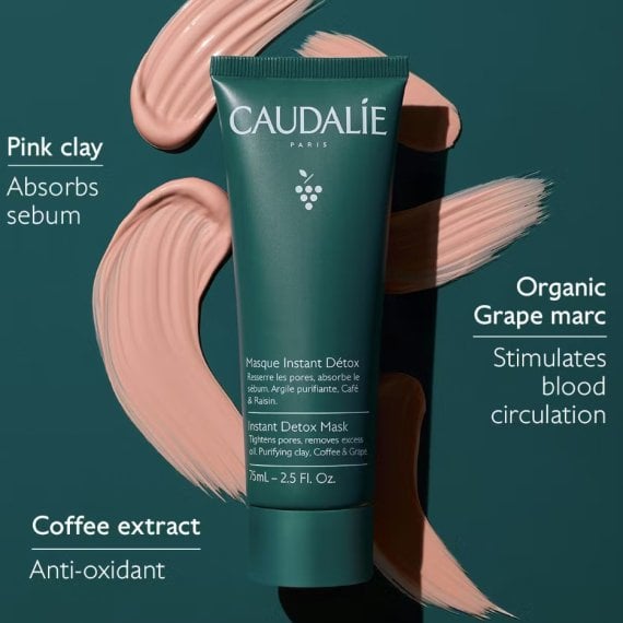 Caudalie Vinoclean Мигновена детокс маска