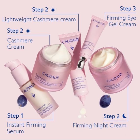 Caudalie Resveratrol-Lift Моментално стягащ серум за лице