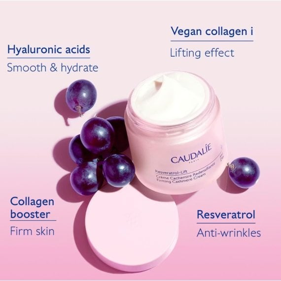 Caudalie Resveratrol-Lift Стягащ кашмирен крем за лице