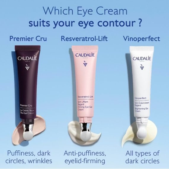 Caudalie Vinoperfect Изсветляващ околоочен крем