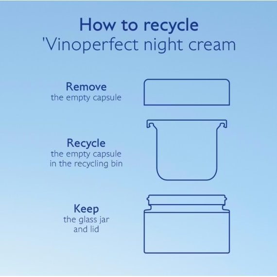 Пълнител за нощен крем Caudalie Vinoperfect против тъмни петна