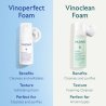 пяна за лице Caudalie Vinoperfect Озаряваща за микропилинг