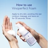 пяна за лице Caudalie Vinoperfect Озаряваща за микропилинг