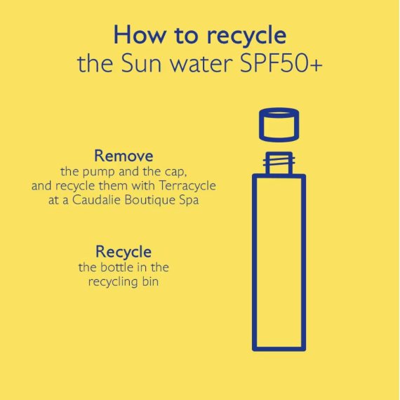 Caudalie Vinosun Вода с много висока защита SPF50+