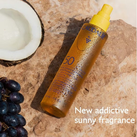 Caudalie Vinosun Озаряващо олио с висока защита SPF50