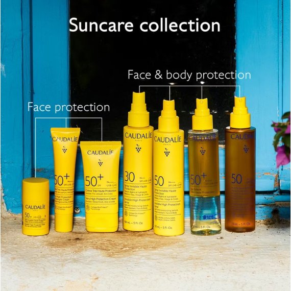 Caudalie Vinosun Озаряващо олио с висока защита SPF50