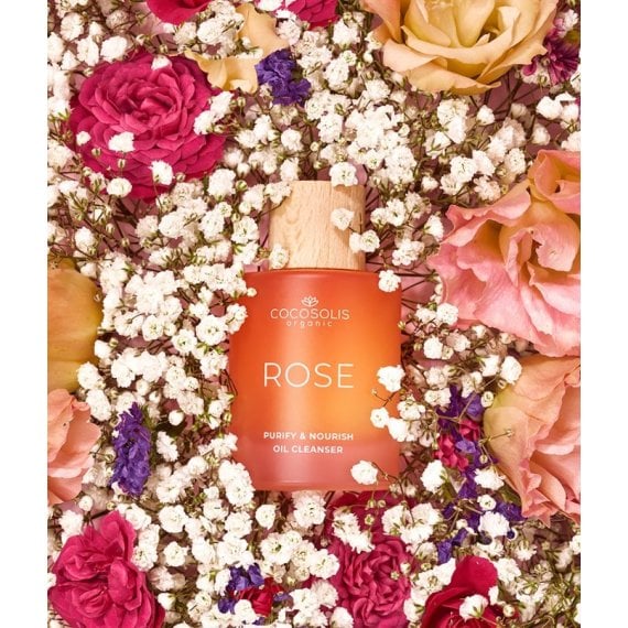 Cocosolis ROSE Purify & Nourish Oil Cleanser Почистващо масло за лице